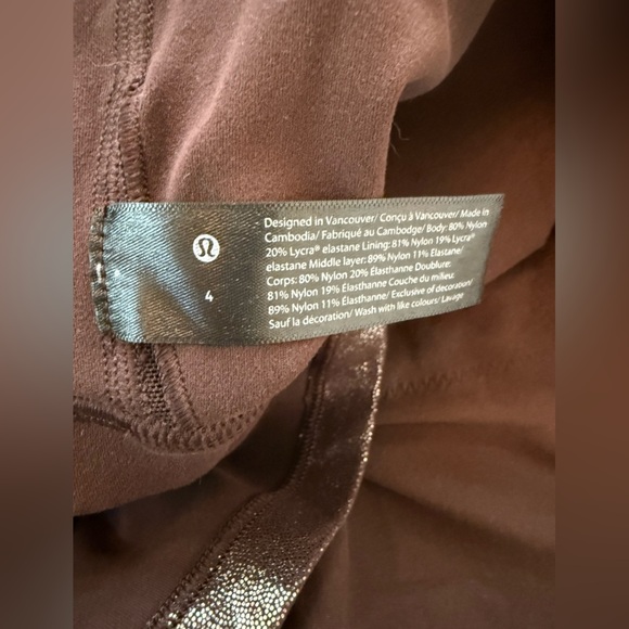 Lululemon High-Neck Tank Top Size 4 - Picture 6 of 9